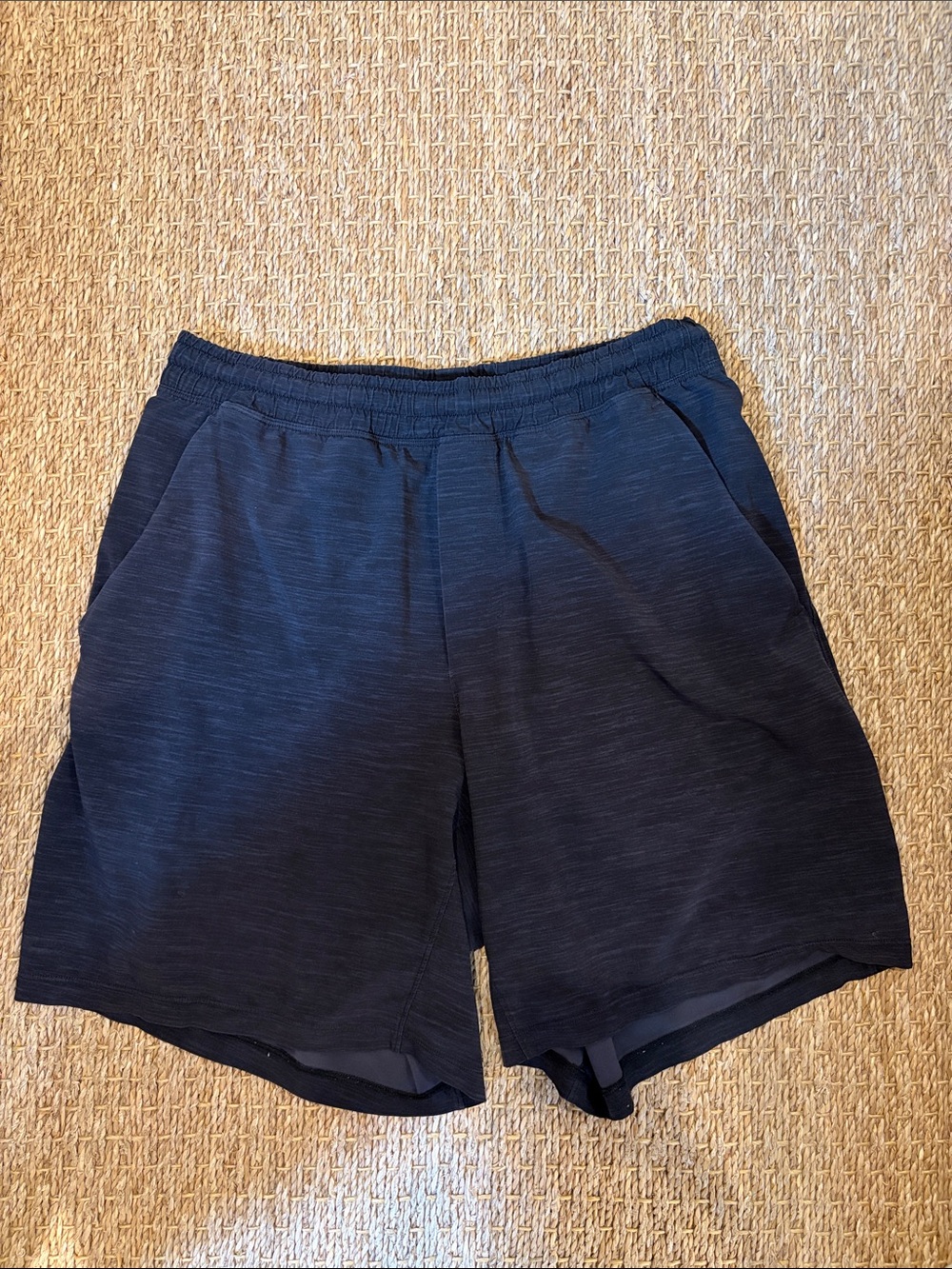 Heathered Black Lululemon Shorts Size Medium